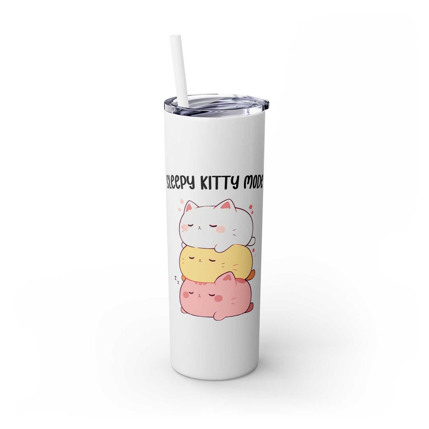 Kawaii, 20 Oz Tumbler, Stainless Steel, Leakproof T20-2405-Kawaii-Cat-003