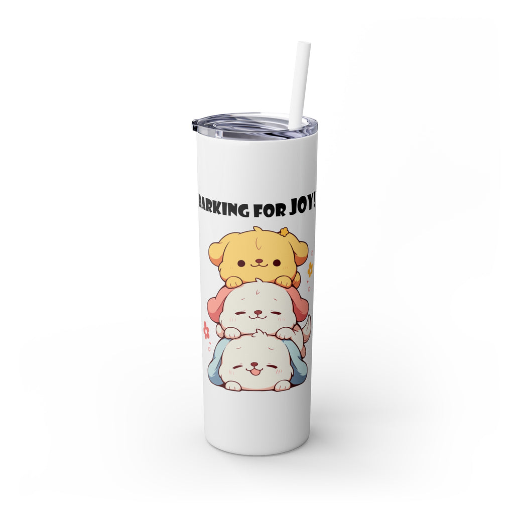 Kawaii，20盎司不锈钢防漏玻璃杯 T20-2405-Kawaii-Dog-002