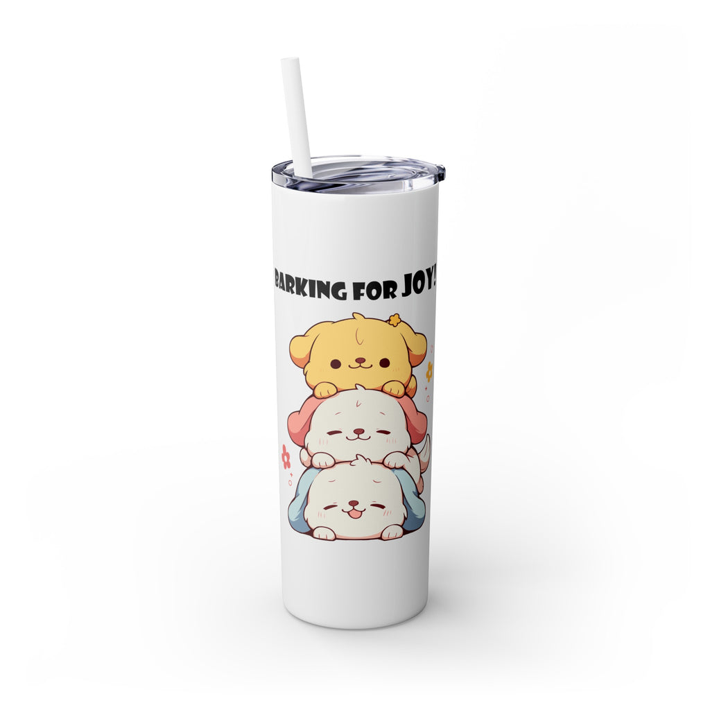 Kawaii，20盎司不锈钢防漏玻璃杯 T20-2405-Kawaii-Dog-002