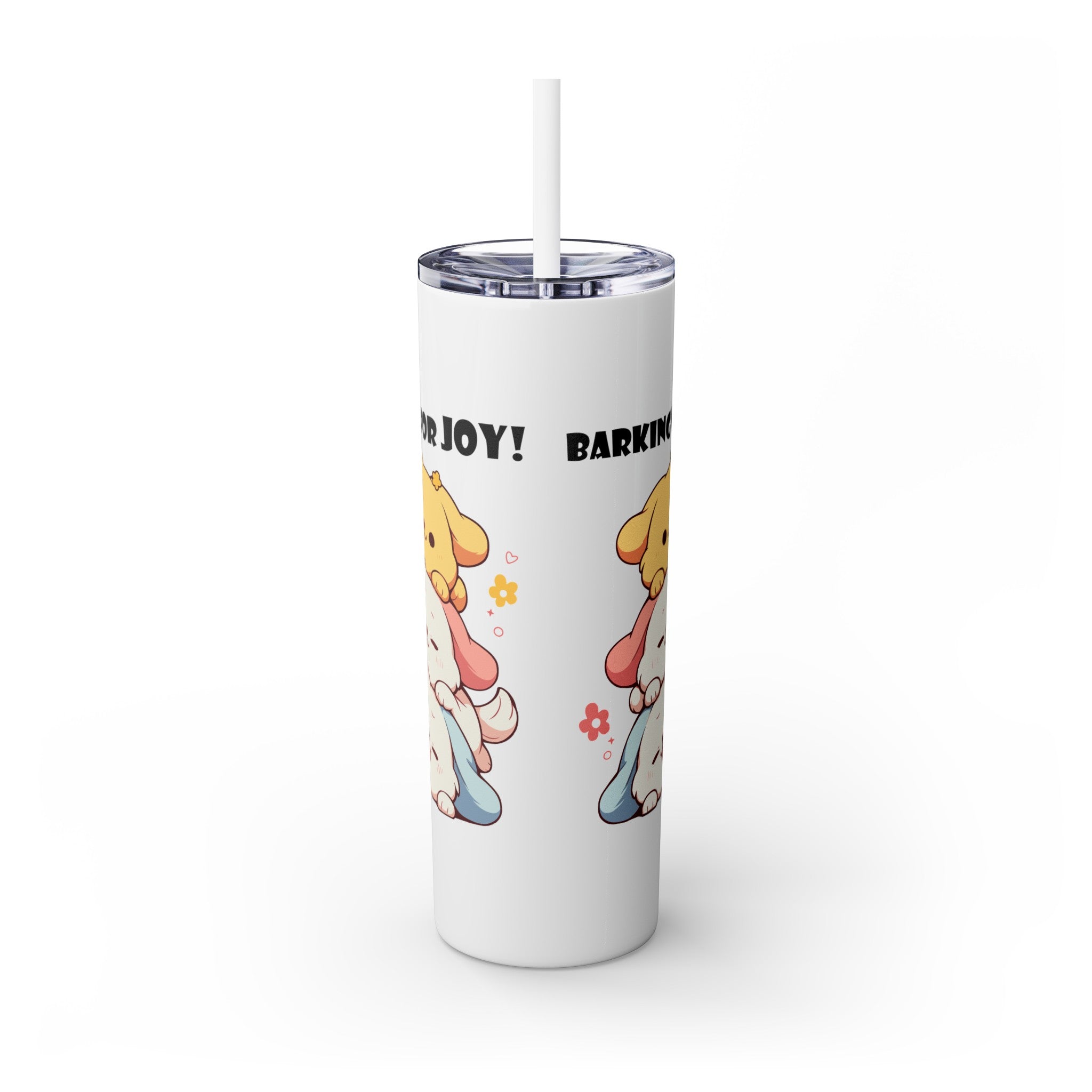 Kawaii，20盎司不锈钢防漏玻璃杯 T20-2405-Kawaii-Dog-002