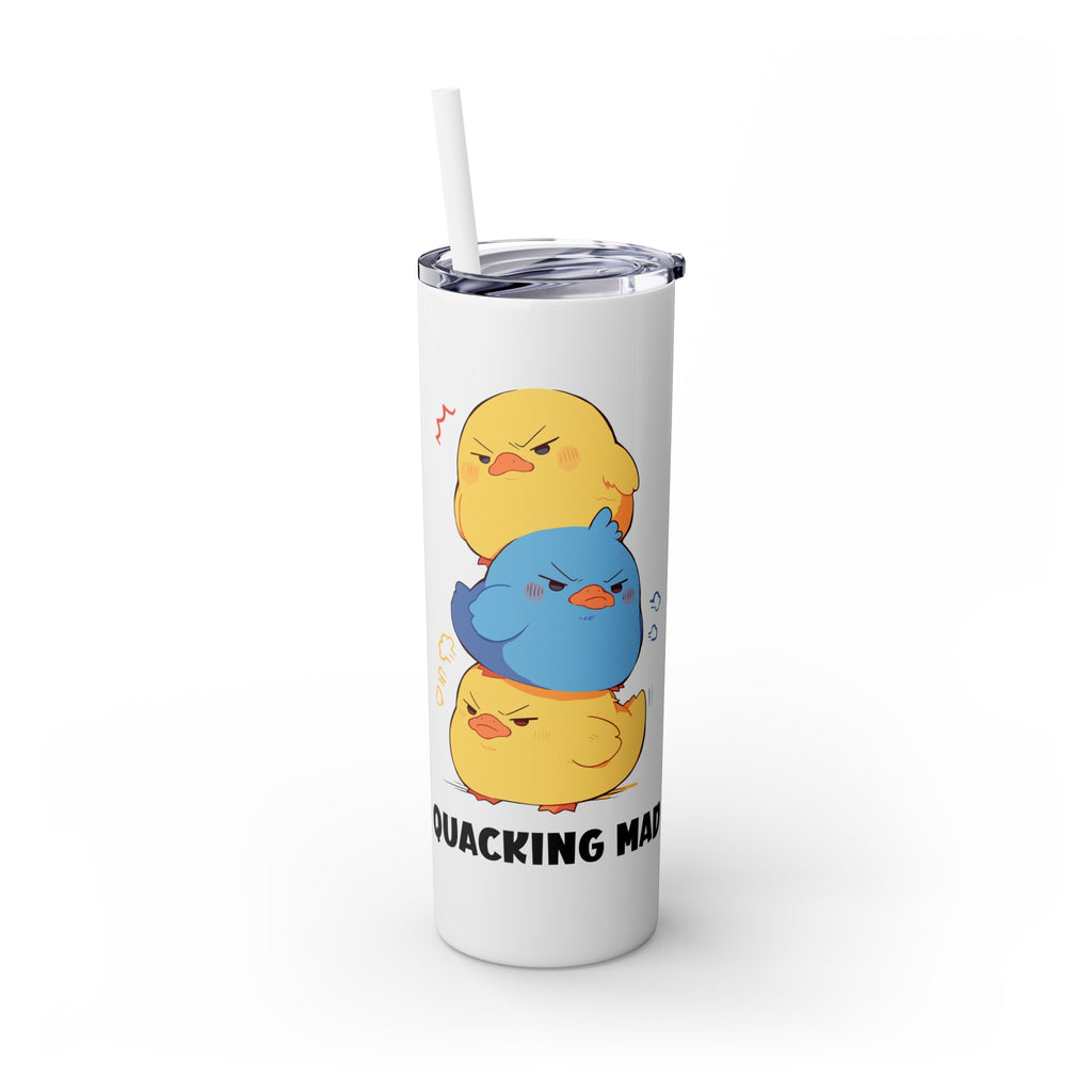 Kawaii，20盎司不锈钢防漏玻璃杯 T20-2405-Kawaii-Duck-001