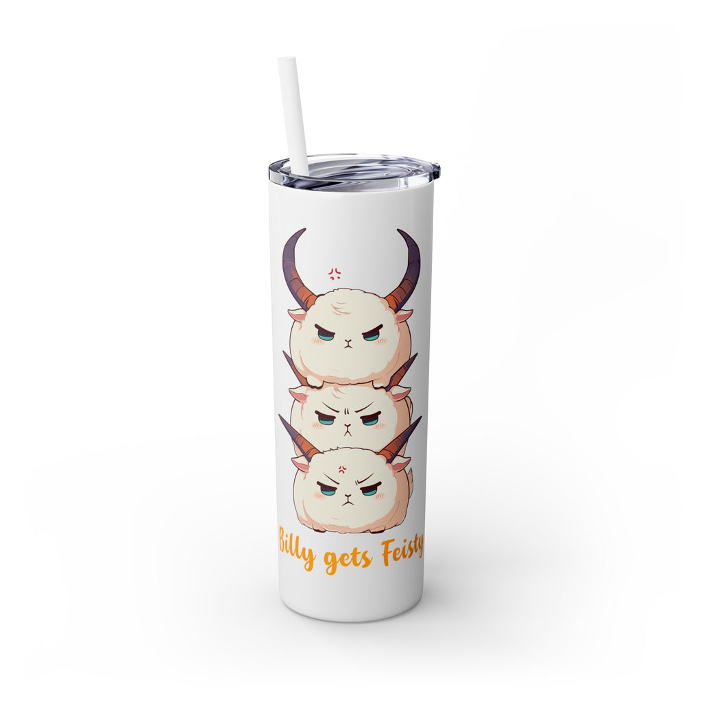 Kawaii，20盎司不锈钢防漏玻璃杯 T20-2405-Kawaii-Goat-001