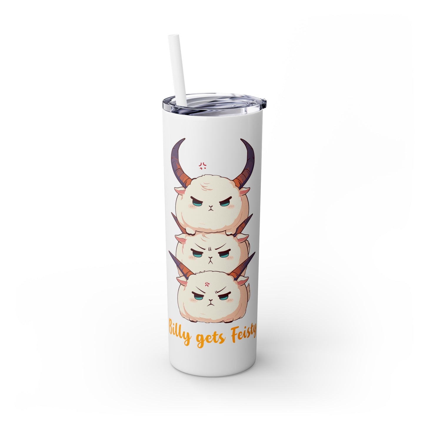 Kawaii, 20 Oz Tumbler, Stainless Steel, Leakproof T20-2405-Kawaii-Goat-001