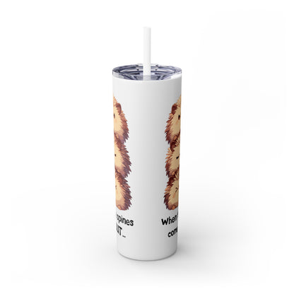 Kawaii, 20 Oz Tumbler, Stainless Steel, Leakproof T20-2405-Kawaii-Hedgehog-001