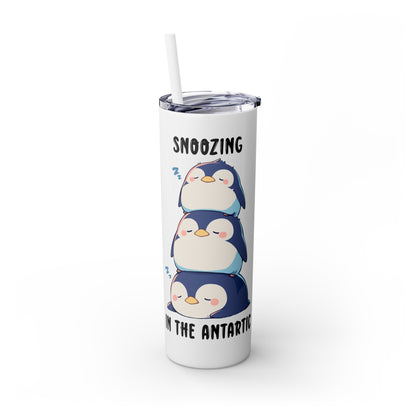 Kawaii, 20 Oz Tumbler, Stainless Steel, Leakproof T20-2405-Kawaii-Penguin-003