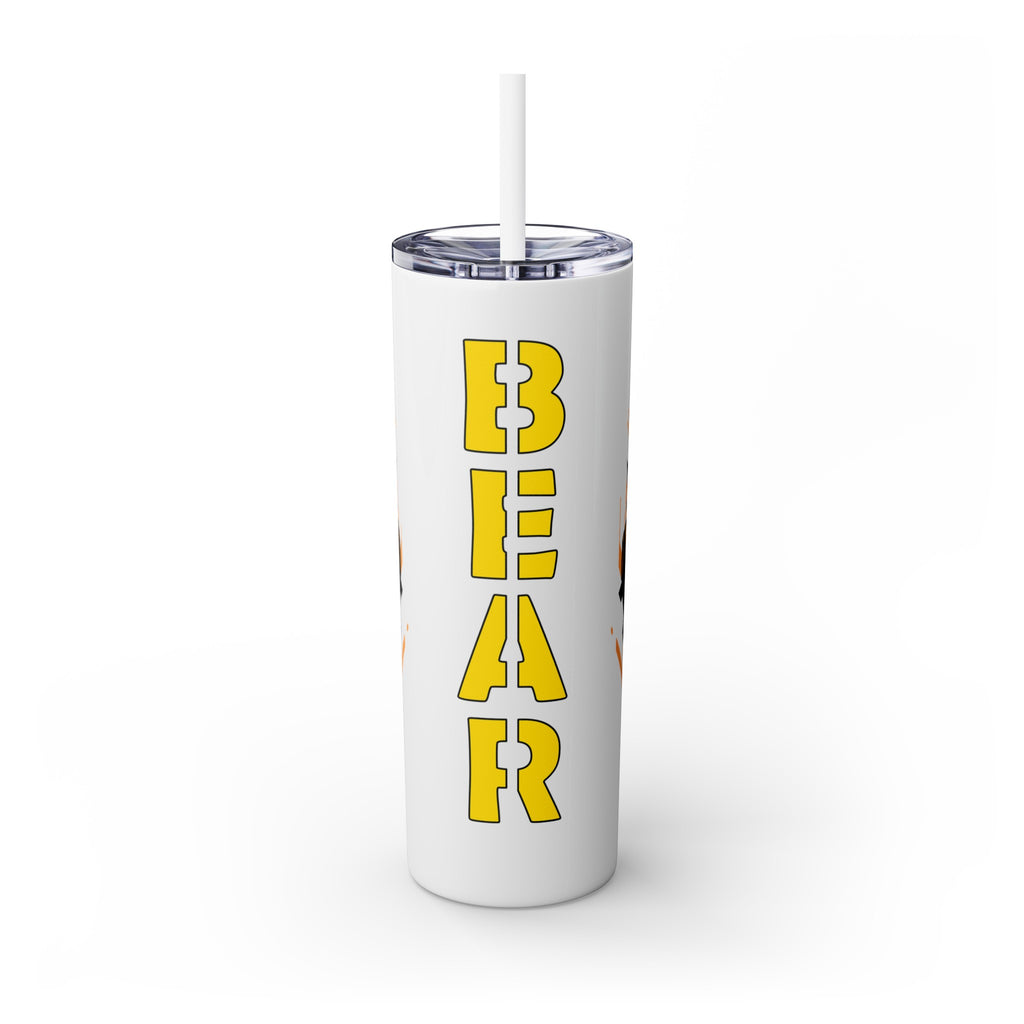 不锈钢 20 盎司玻璃杯 | Mascot-Bear-004