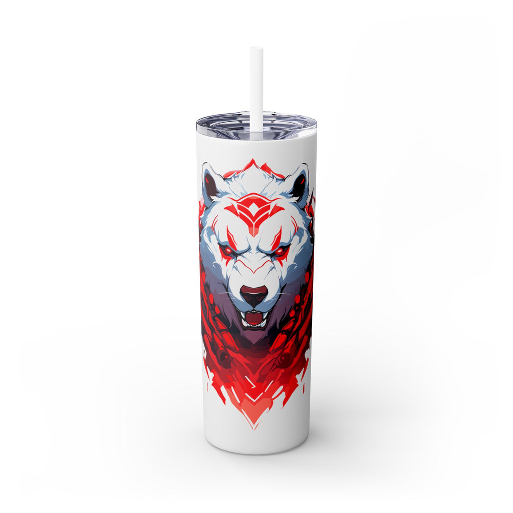 不锈钢 20 盎司玻璃杯 | Mascot-Bear-010