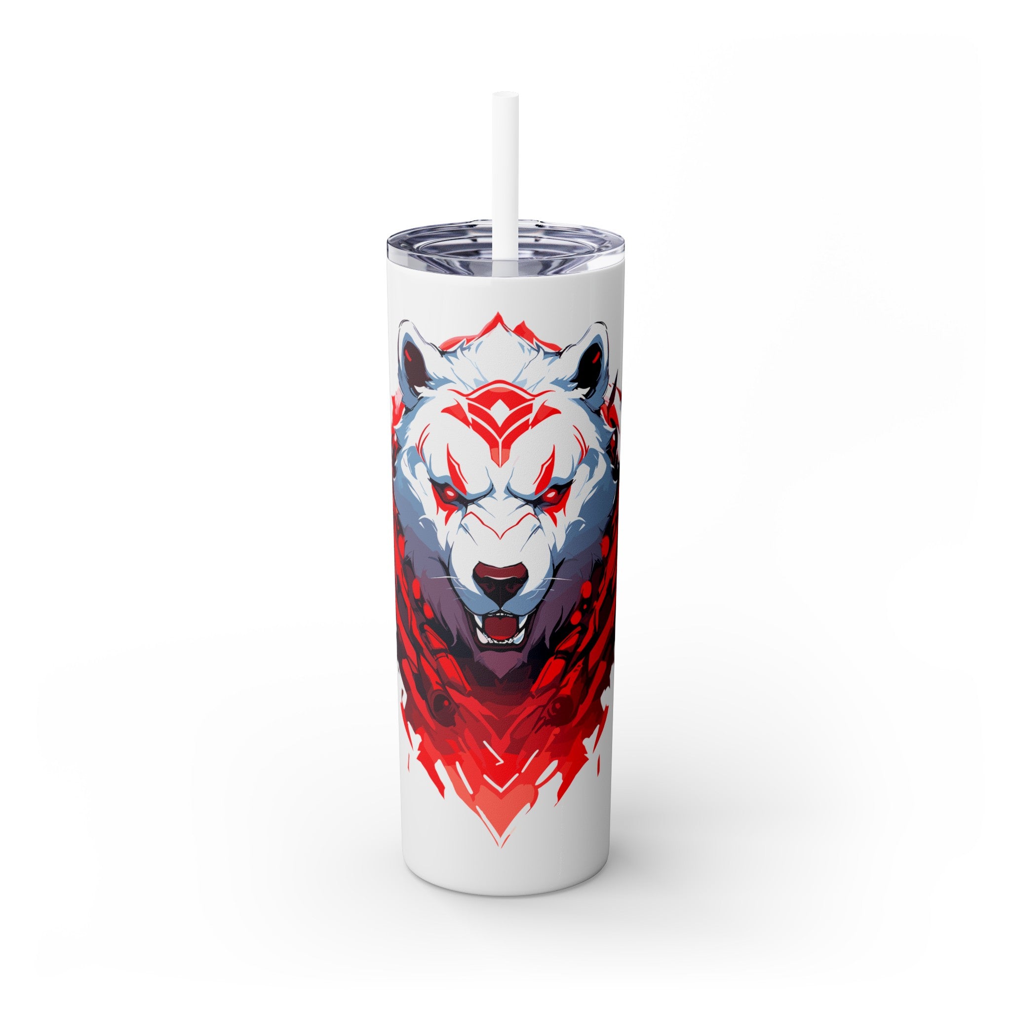不锈钢 20 盎司玻璃杯 | Mascot-Bear-010