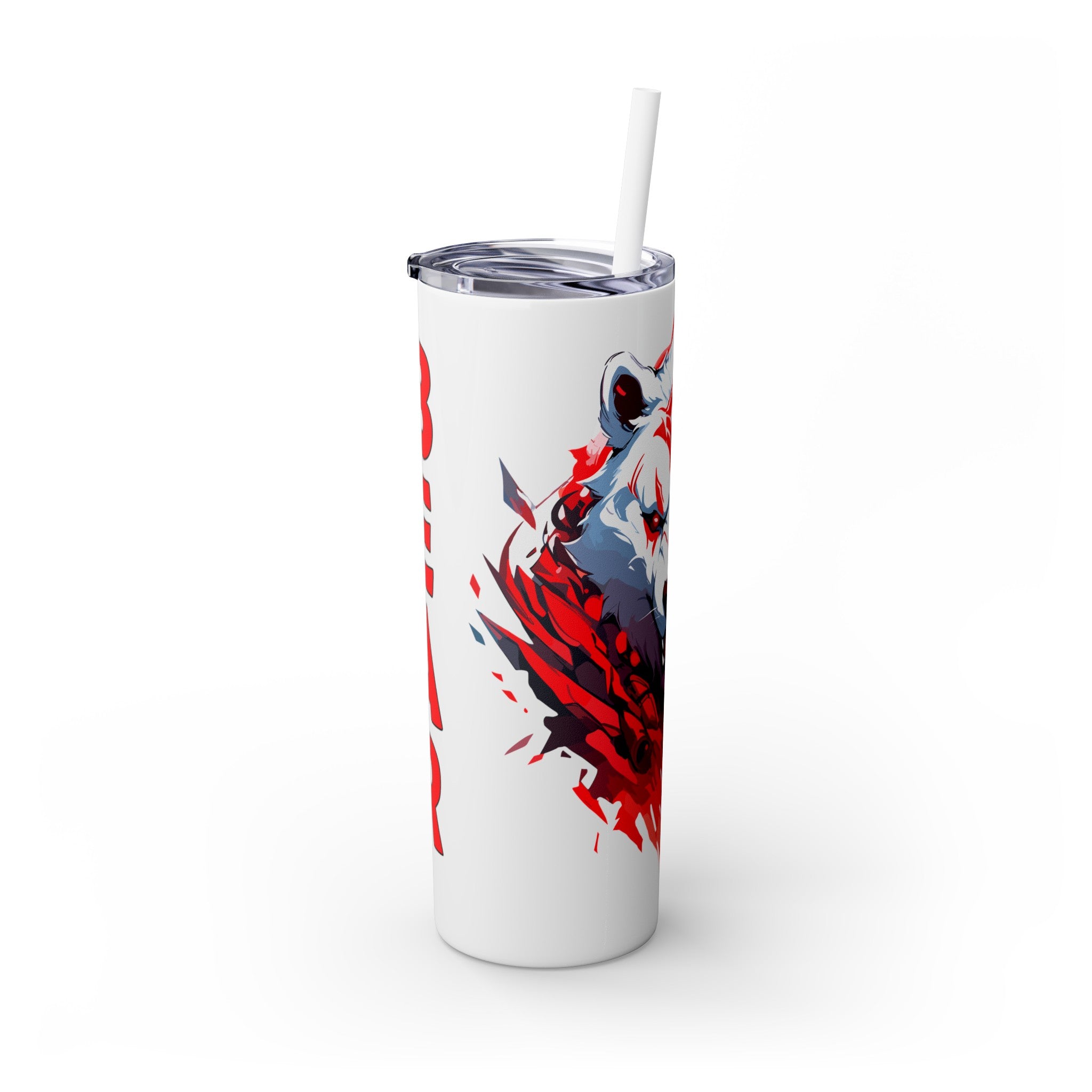 不锈钢 20 盎司玻璃杯 | Mascot-Bear-010