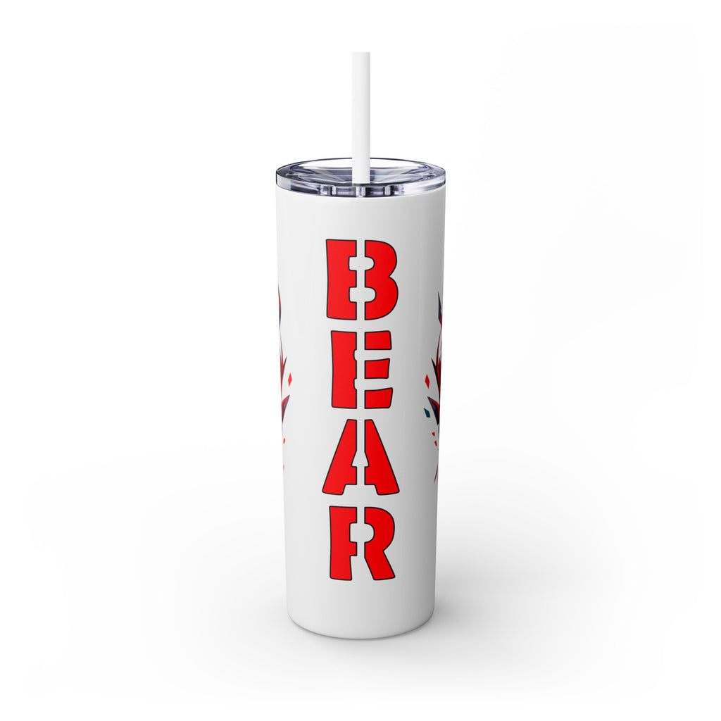 不锈钢 20 盎司玻璃杯 | Mascot-Bear-010