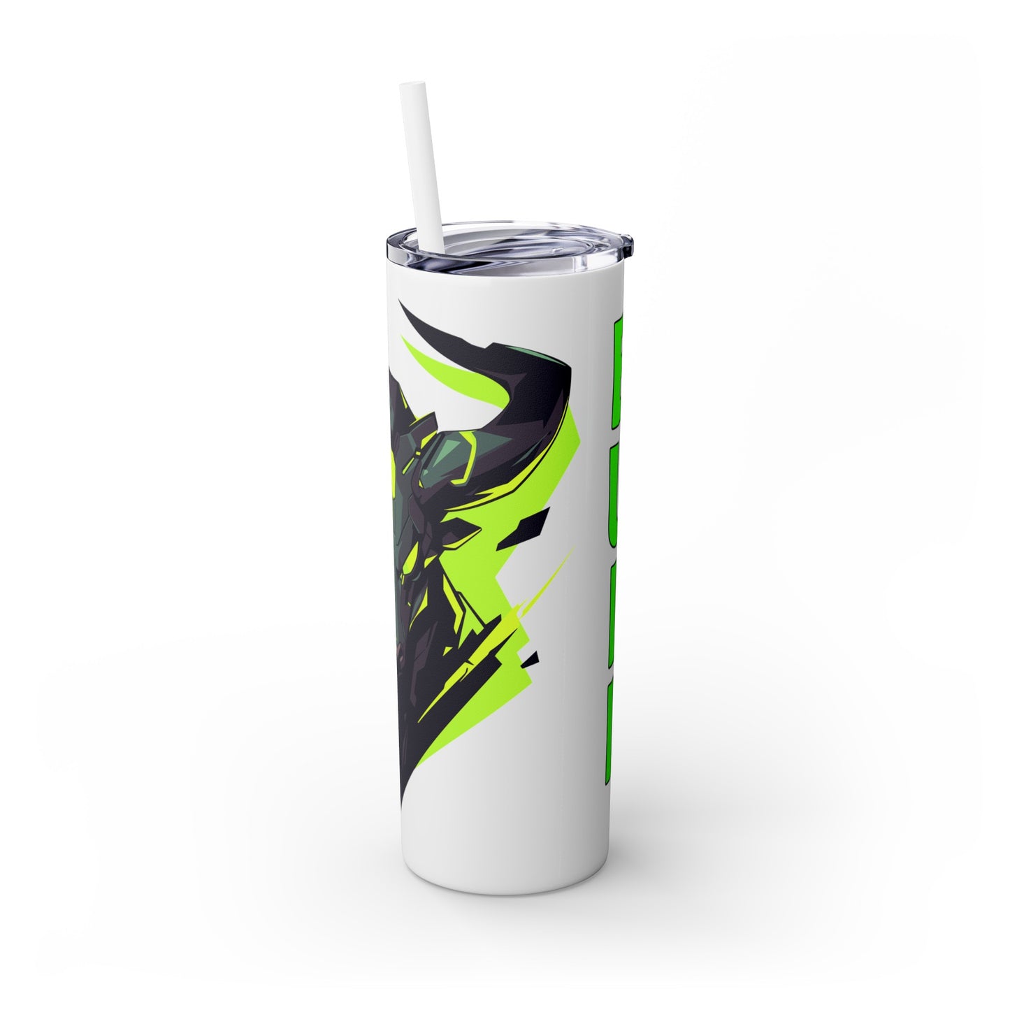 Mascot Logo, 20 Oz Tumbler, Stainless Steel, Leakproof T20-2405-Mascot-Bull-005