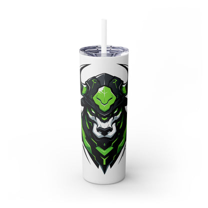 Mascot Logo, 20 Oz Tumbler, Stainless Steel, Leakproof T20-2405-Mascot-Bull-006