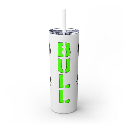 Mascot Logo, 20 Oz Tumbler, Stainless Steel, Leakproof T20-2405-Mascot-Bull-006