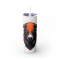 吉祥物标志，20盎司不锈钢防漏玻璃杯 T20-2405-Mascot-Bull-008