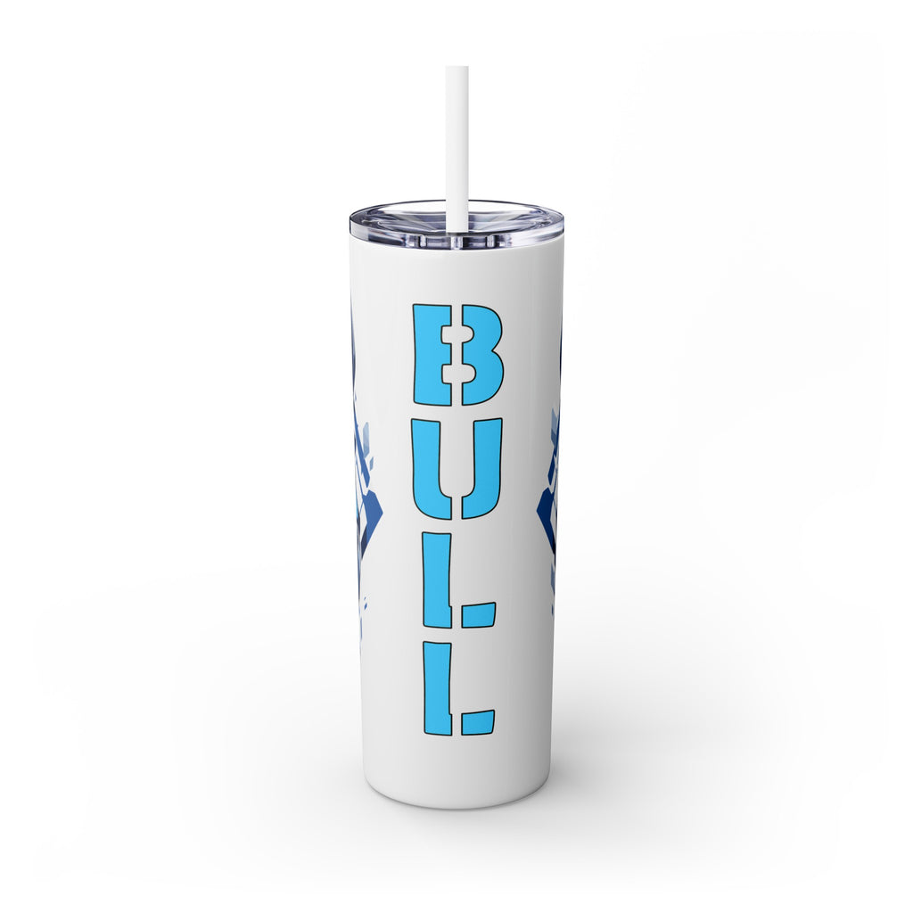 吉祥物标志，20盎司不锈钢防漏玻璃杯 T20-2405-Mascot-Bull-014