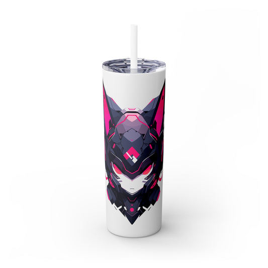 Mascot Logo, 20 Oz Tumbler, Stainless Steel, Leakproof T20-2405-Mascot-Cat-001