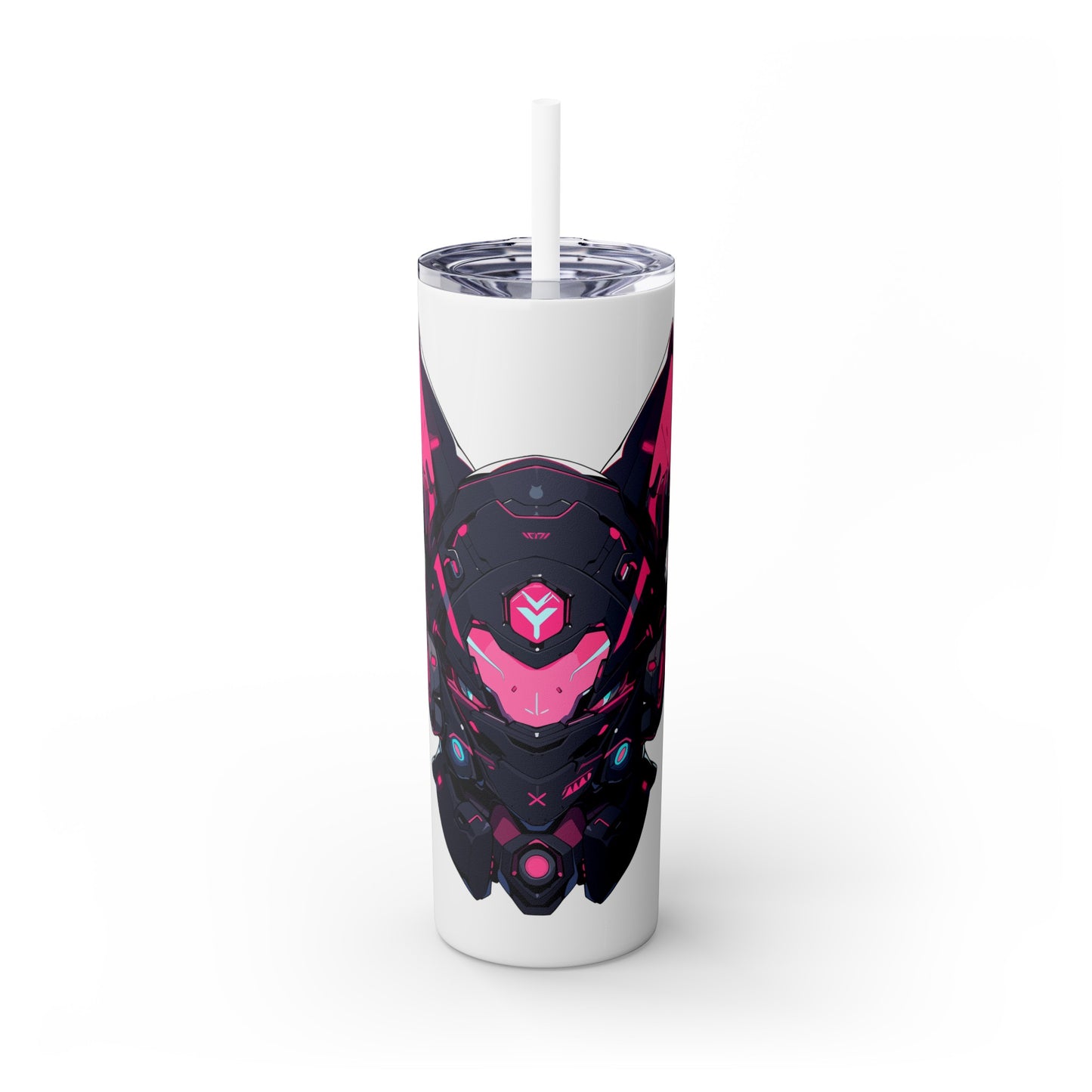 Mascot Logo, 20 Oz Tumbler, Stainless Steel, Leakproof T20-2405-Mascot-Cat-002