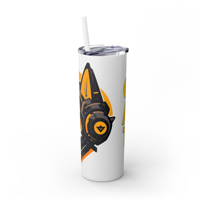 Mascot Logo, 20 Oz Tumbler, Stainless Steel, Leakproof T20-2405-Mascot-Cat-004