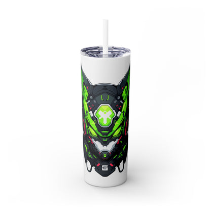 Mascot Logo, 20 Oz Tumbler, Stainless Steel, Leakproof T20-2405-Mascot-Cat-005