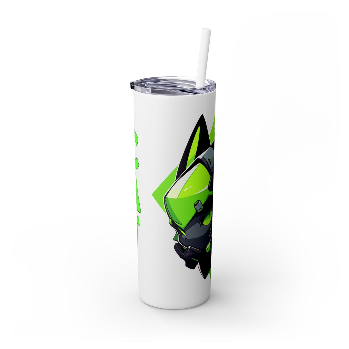 Mascot Logo, 20 Oz Tumbler, Stainless Steel, Leakproof T20-2405-Mascot-Cat-006