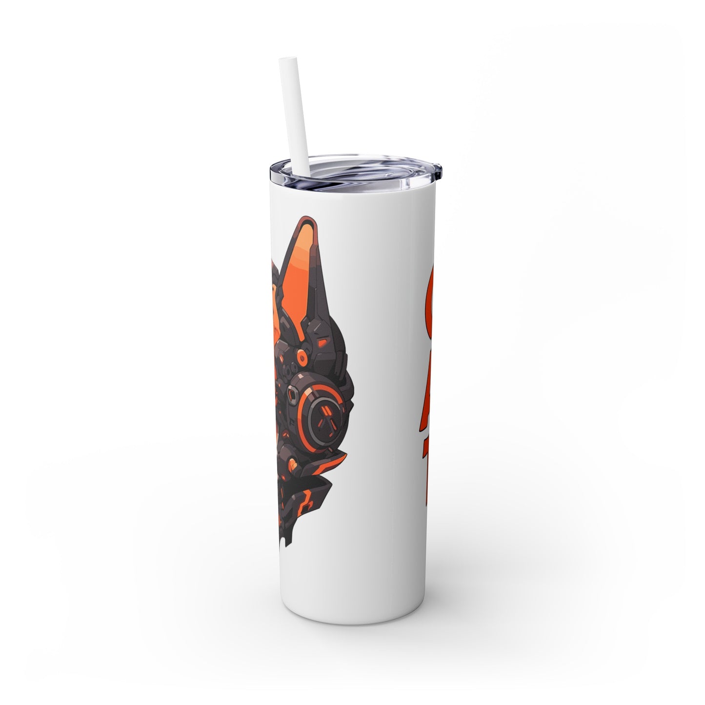 Mascot Logo, 20 Oz Tumbler, Stainless Steel, Leakproof T20-2405-Mascot-Cat-008