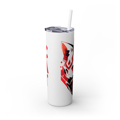 Mascot Logo, 20 Oz Tumbler, Stainless Steel, Leakproof T20-2405-Mascot-Cat-009