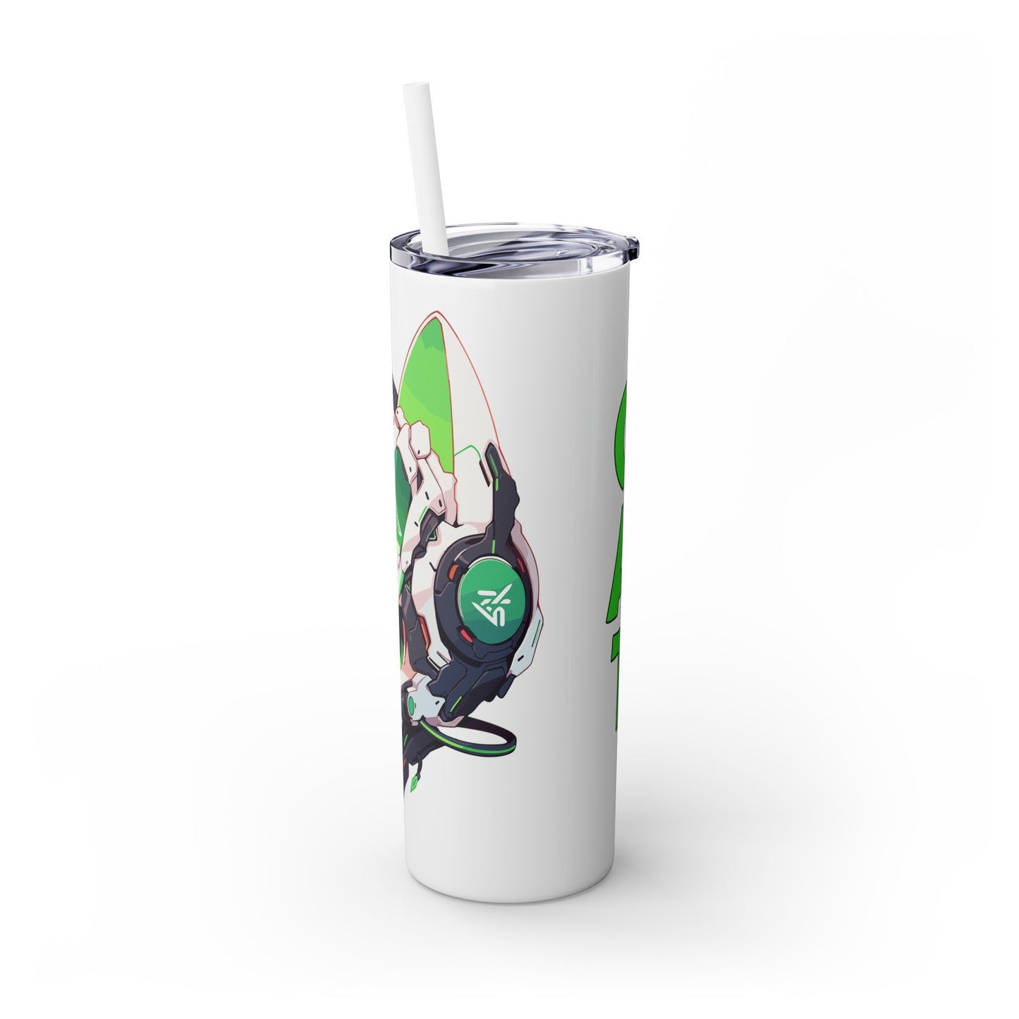 Mascot Logo, 20 Oz Tumbler, Stainless Steel, Leakproof T20-2405-Mascot-Cat-012