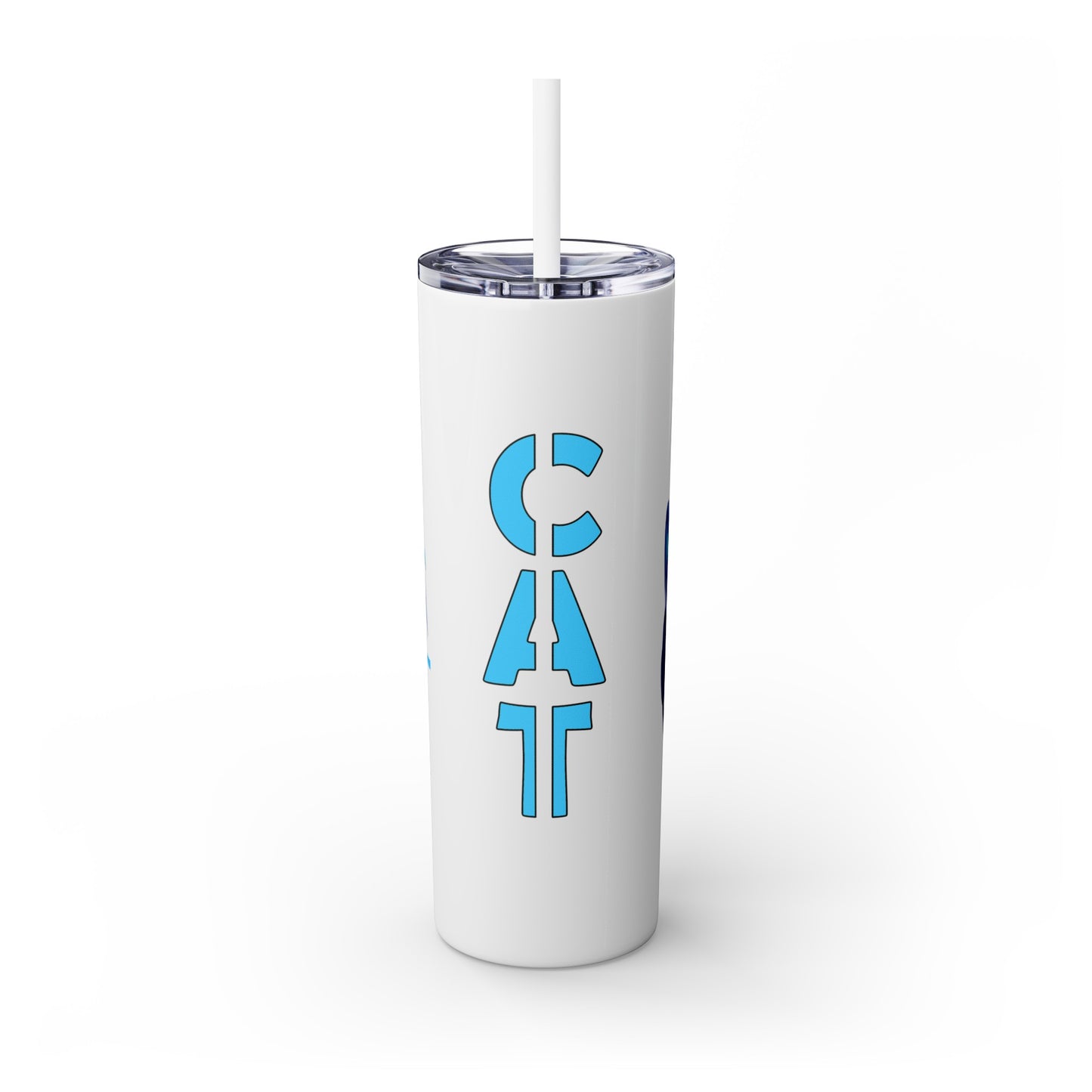 Mascot Logo, 20 Oz Tumbler, Stainless Steel, Leakproof T20-2405-Mascot-Cat-013