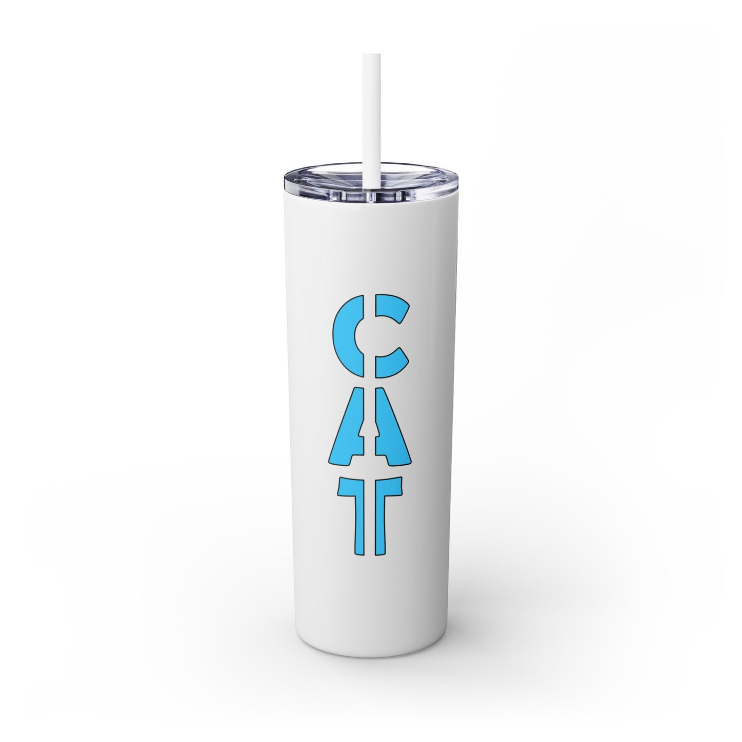 Mascot Logo, 20 Oz Tumbler, Stainless Steel, Leakproof T20-2405-Mascot-Cat-014