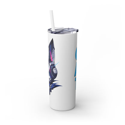 Mascot Logo, 20 Oz Tumbler, Stainless Steel, Leakproof T20-2405-Mascot-Cat-014