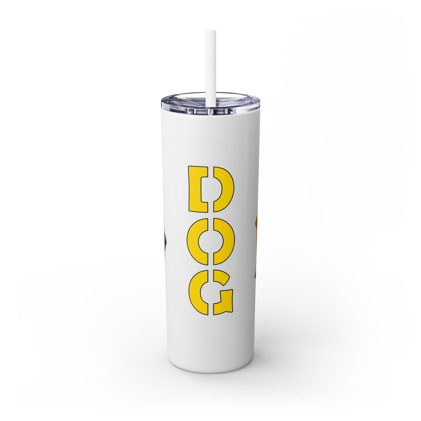 Mascot Logo, 20 Oz Tumbler, Stainless Steel, Leakproof T20-2405-Mascot-Dog-003