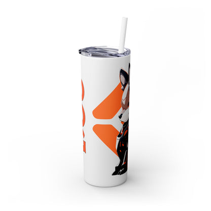 Mascot Logo, 20 Oz Tumbler, Stainless Steel, Leakproof T20-2405-Mascot-Dog-008