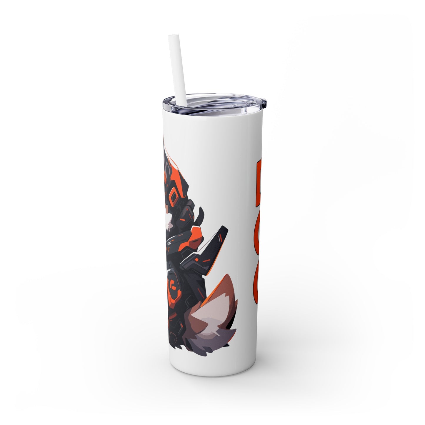 Mascot Logo, 20 Oz Tumbler, Stainless Steel, Leakproof T20-2405-Mascot-Dog-008