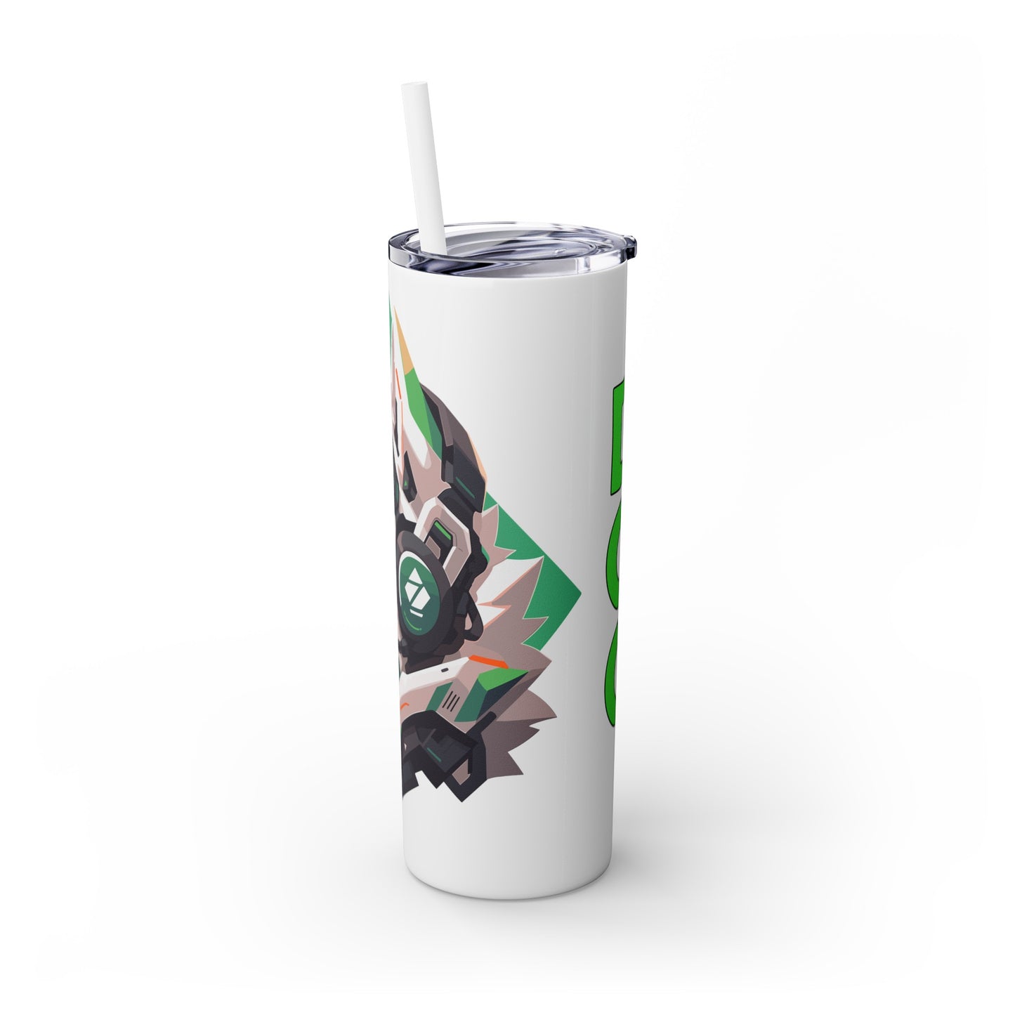 Mascot Logo, 20 Oz Tumbler, Stainless Steel, Leakproof T20-2405-Mascot-Dog-011