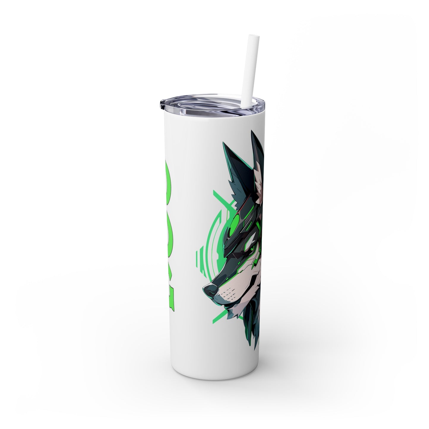 Mascot Logo, 20 Oz Tumbler, Stainless Steel, Leakproof T20-2405-Mascot-Dog-012