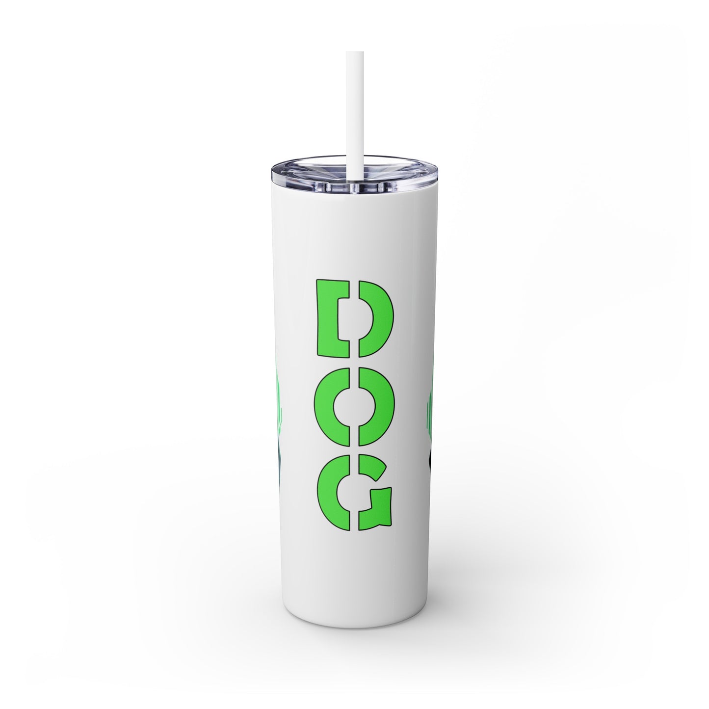 Mascot Logo, 20 Oz Tumbler, Stainless Steel, Leakproof T20-2405-Mascot-Dog-012