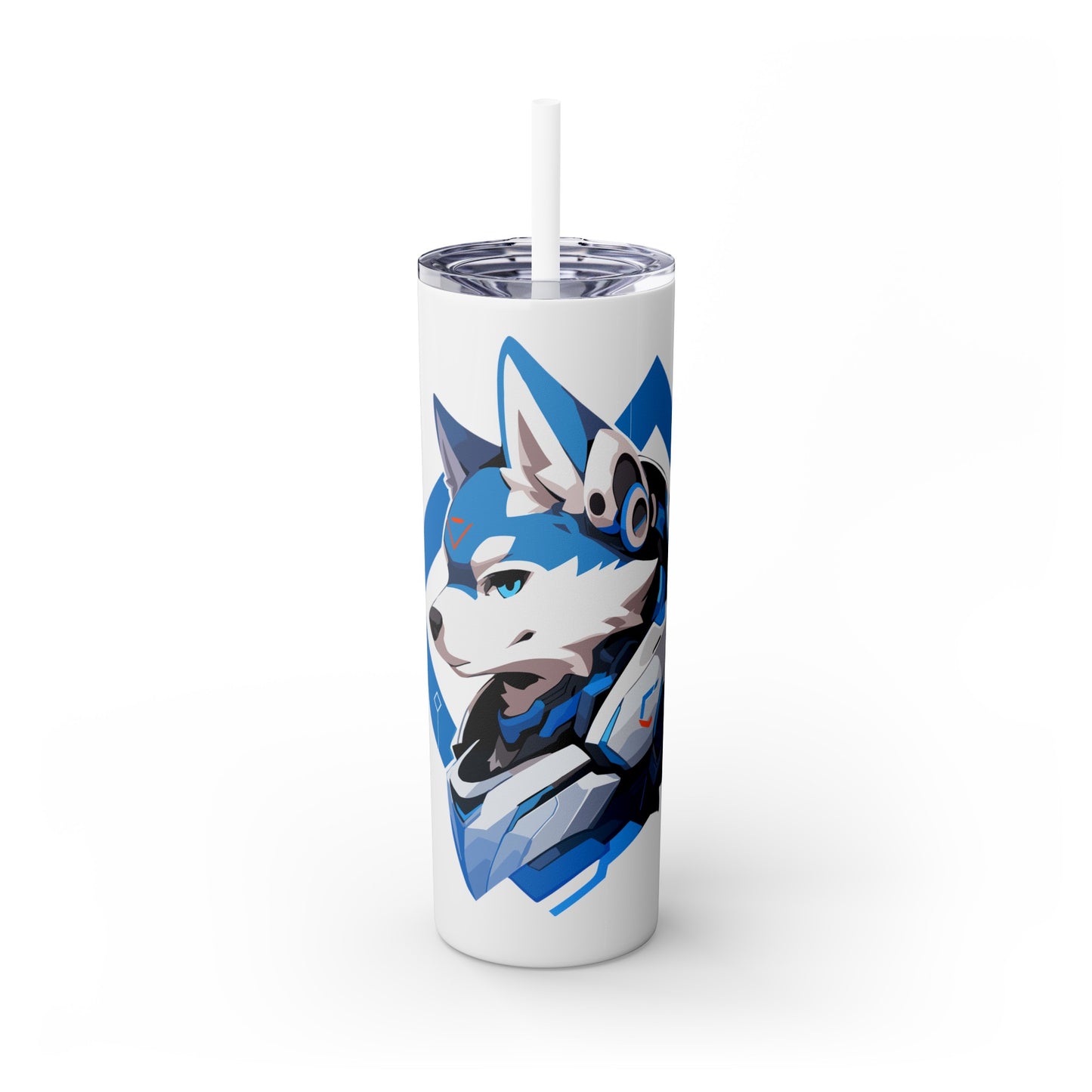 Mascot Logo, 20 Oz Tumbler, Stainless Steel, Leakproof T20-2405-Mascot-Dog-013