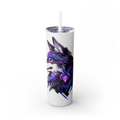 Mascot Logo, 20 Oz Tumbler, Stainless Steel, Leakproof T20-2405-Mascot-Dog-015