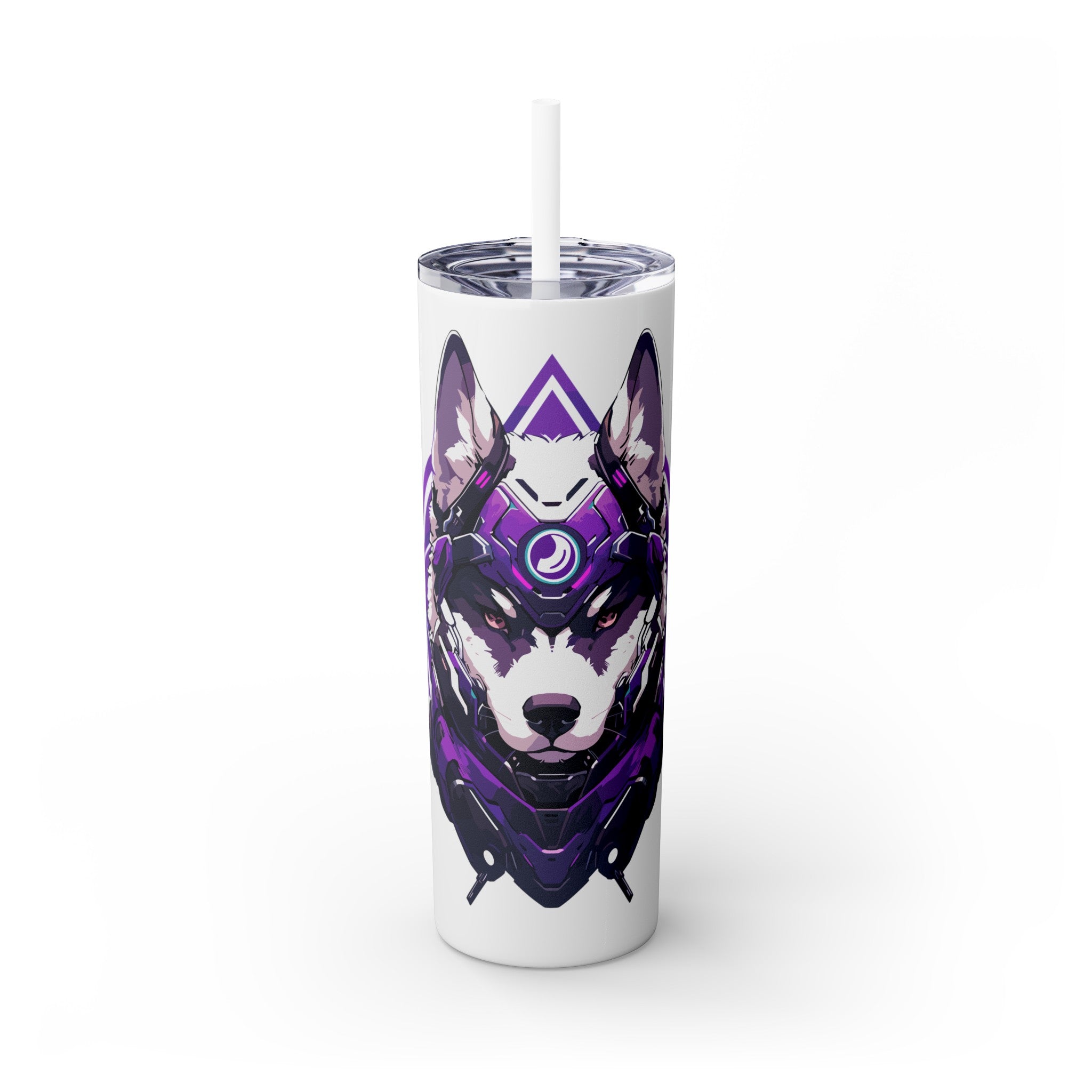 吉祥物标志，20盎司不锈钢防漏玻璃杯 T20-2405-Mascot-Dog-016