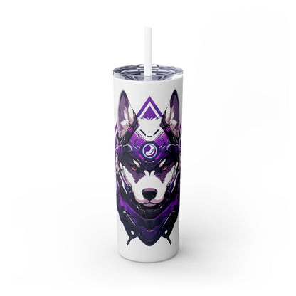 Mascot Logo, 20 Oz Tumbler, Stainless Steel, Leakproof T20-2405-Mascot-Dog-016