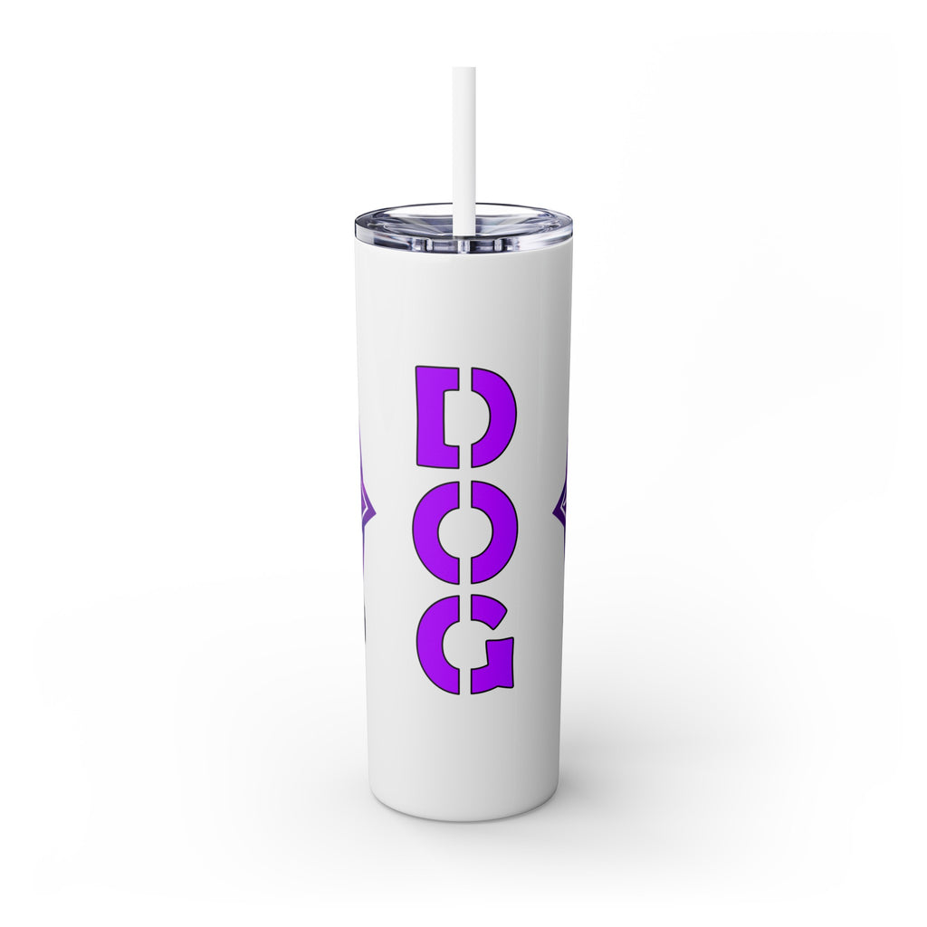 吉祥物标志，20盎司不锈钢防漏玻璃杯 T20-2405-Mascot-Dog-016