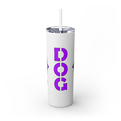 Mascot Logo, 20 Oz Tumbler, Stainless Steel, Leakproof T20-2405-Mascot-Dog-016