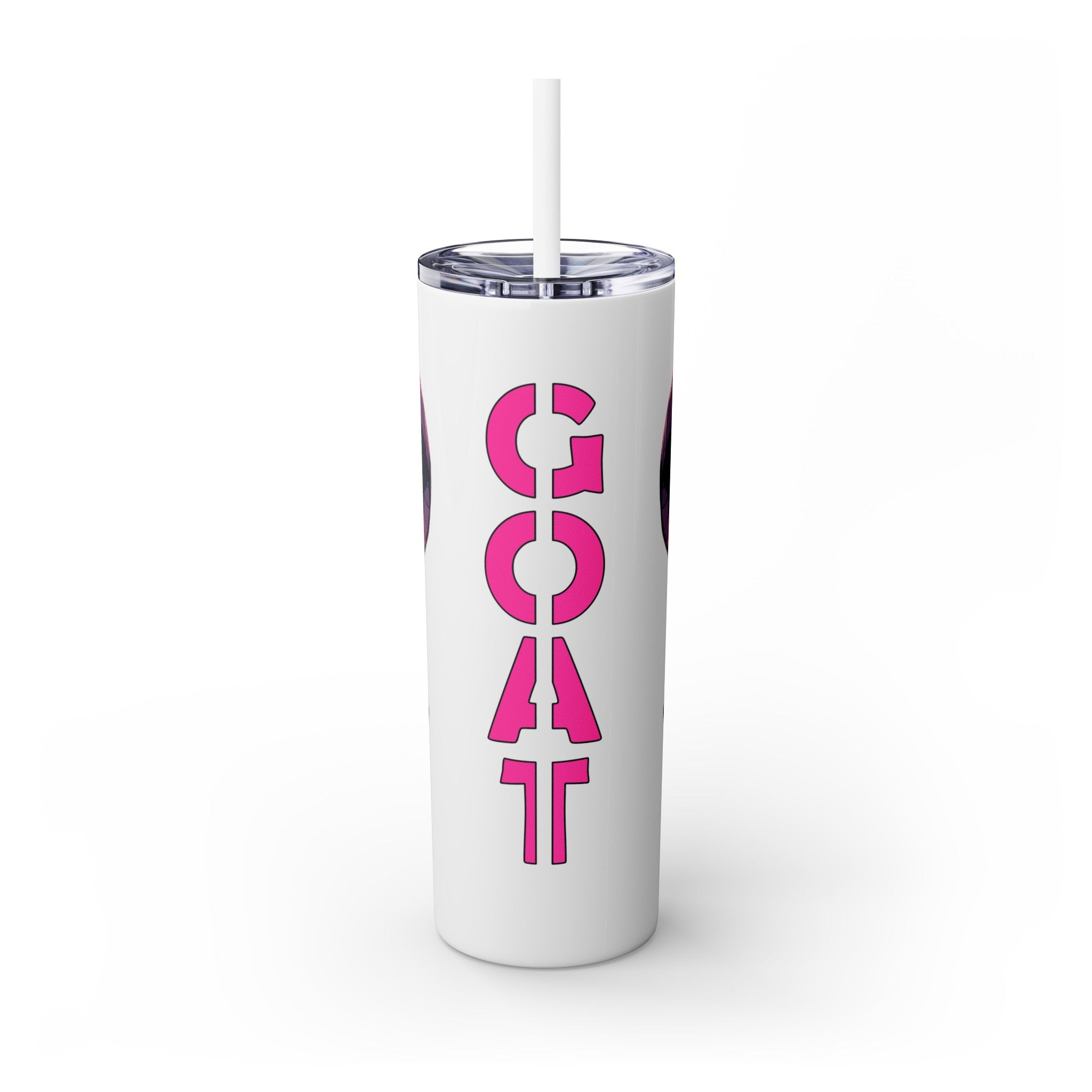 吉祥物标志，20盎司不锈钢防漏玻璃杯 T20-2405-Mascot-Goat-002