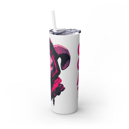 Mascot Logo, 20 Oz Tumbler, Stainless Steel, Leakproof T20-2405-Mascot-Goat-002