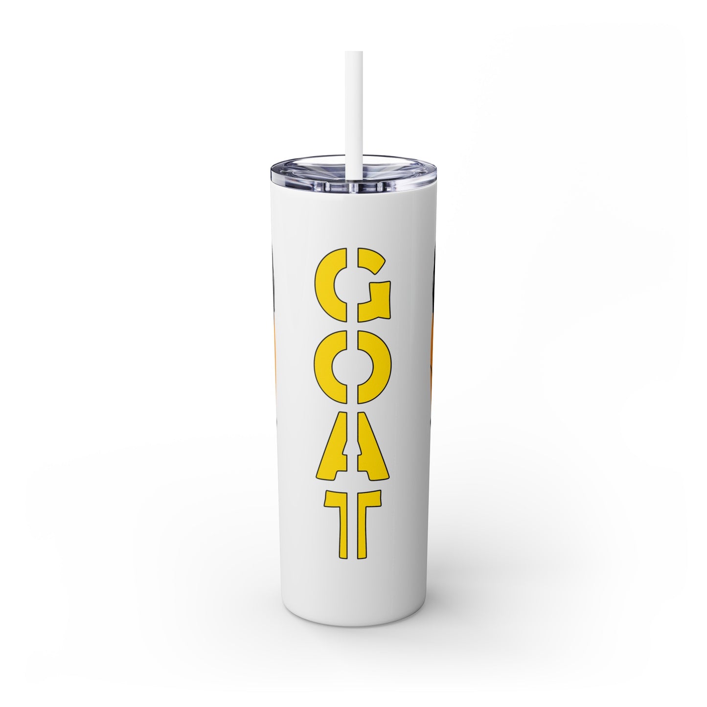 Mascot Logo, 20 Oz Tumbler, Stainless Steel, Leakproof T20-2405-Mascot-Goat-003