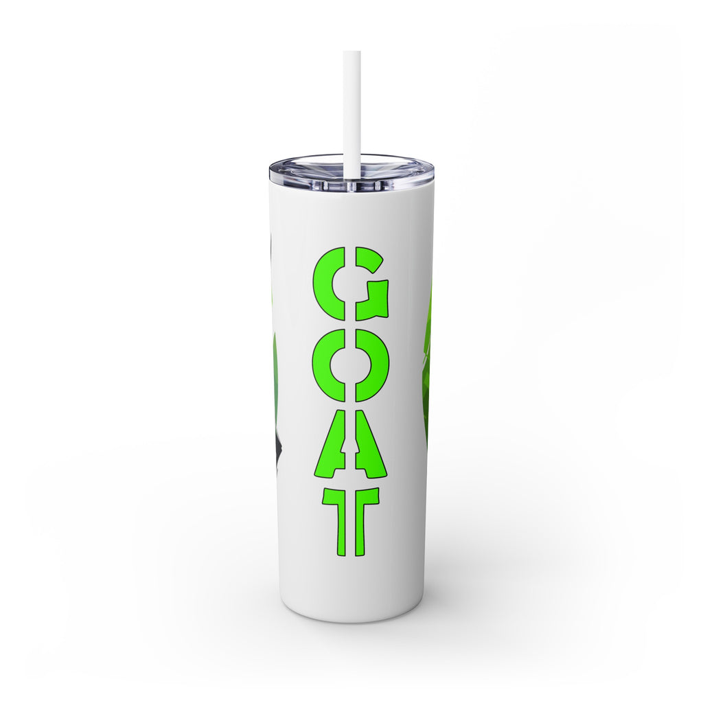 吉祥物标志，20盎司不锈钢防漏玻璃杯 T20-2405-Mascot-Goat-005