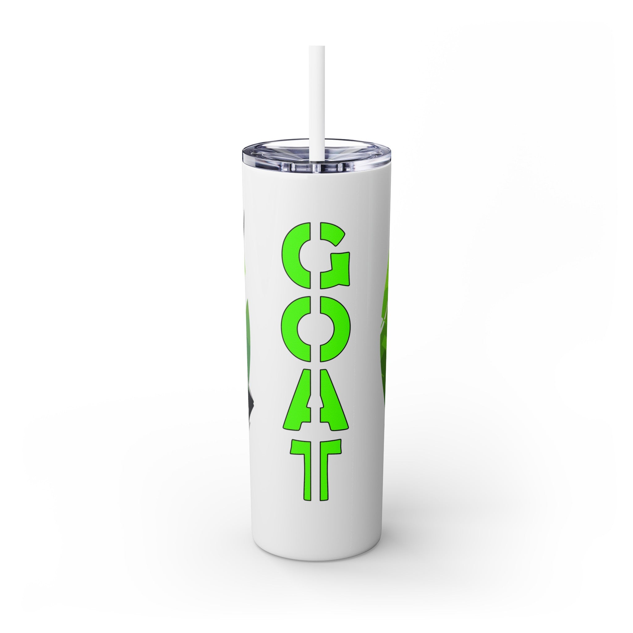 吉祥物标志，20盎司不锈钢防漏玻璃杯 T20-2405-Mascot-Goat-005