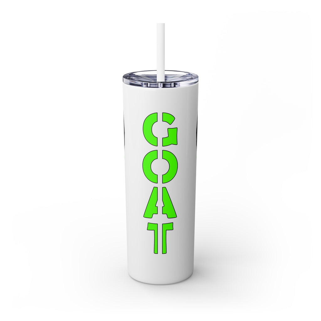 吉祥物标志，20盎司不锈钢防漏玻璃杯 T20-2405-Mascot-Goat-006