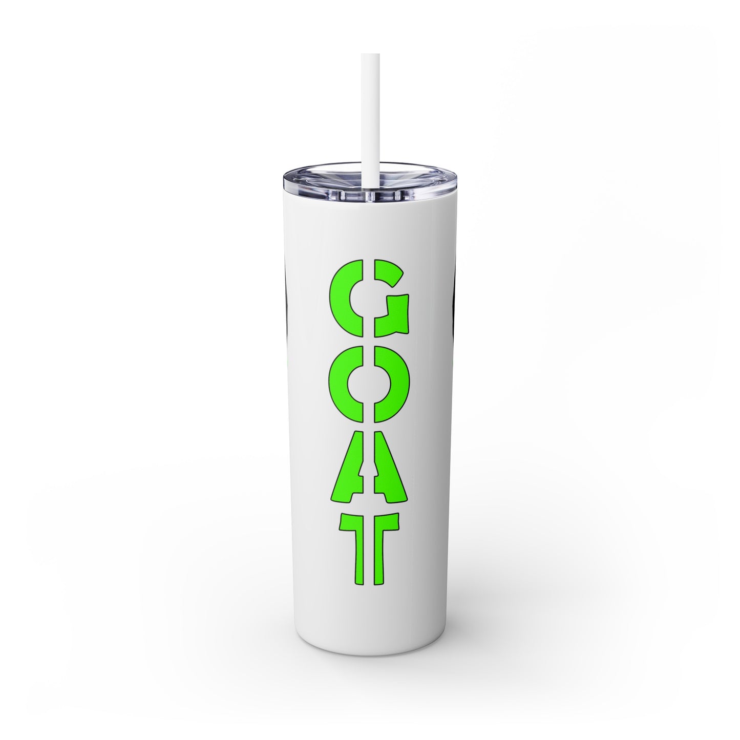 Mascot Logo, 20 Oz Tumbler, Stainless Steel, Leakproof T20-2405-Mascot-Goat-006