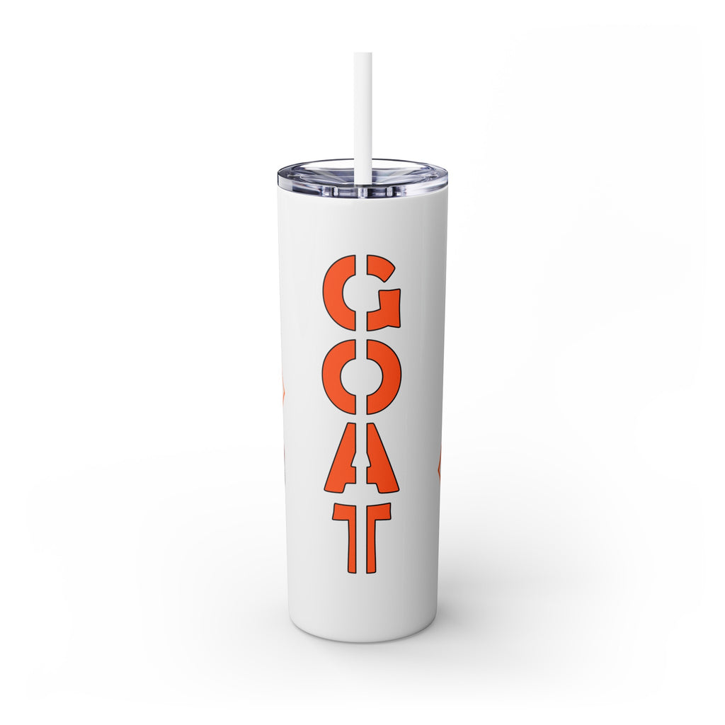 吉祥物标志，20盎司不锈钢防漏玻璃杯 T20-2405-Mascot-Goat-007